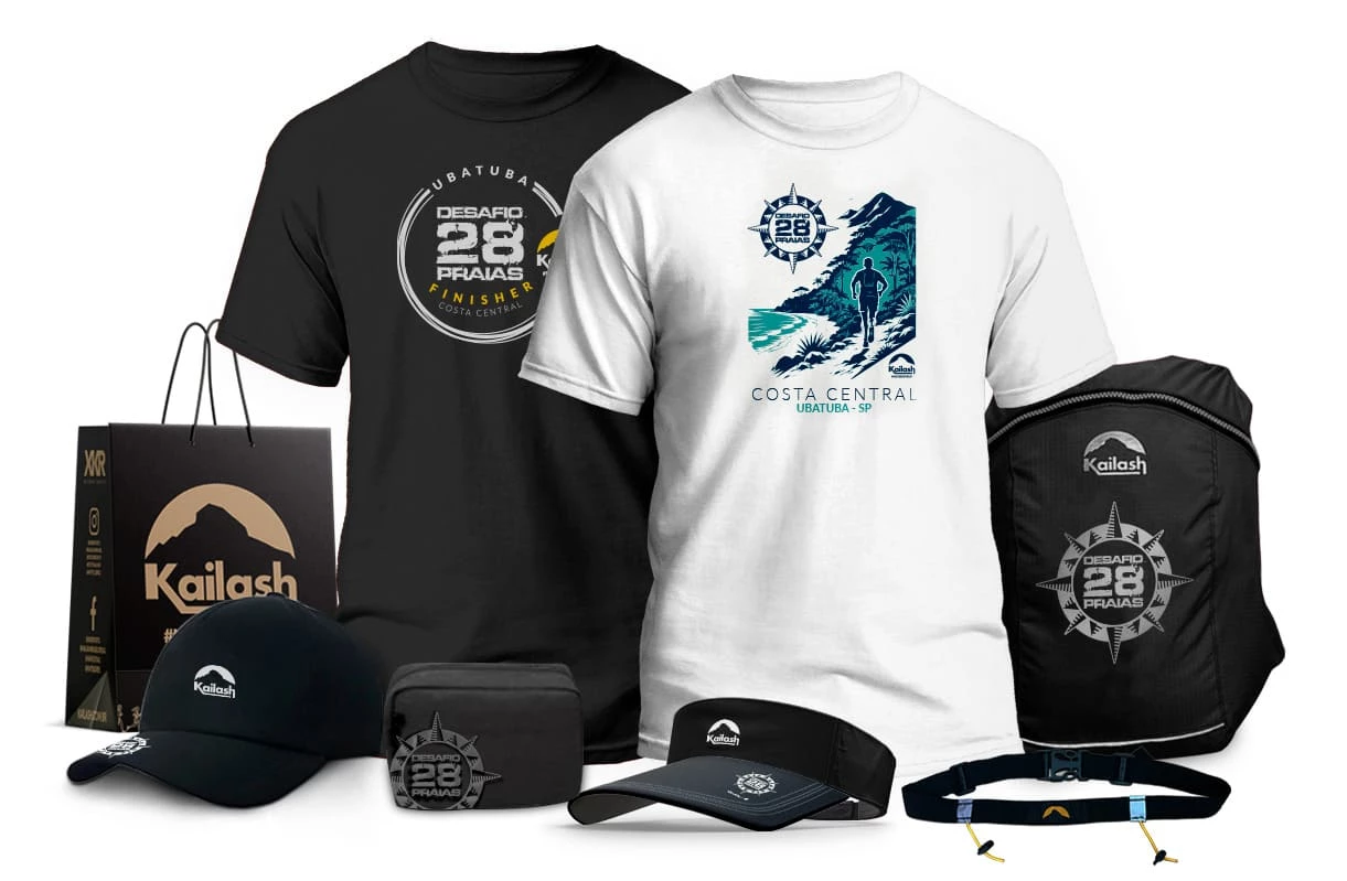 Kit do atleta Desafio 28 Praias